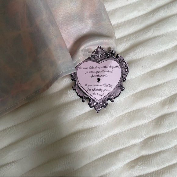 LIKE NEW STORIA BABY DOLL PINK PUFF SLEEVE MINI DRESS TAYLOR SWIFT SIZE SMALL - Picture 7 of 9